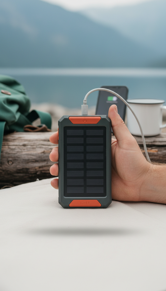 Portable Solar Power Bank – Rugged Shell