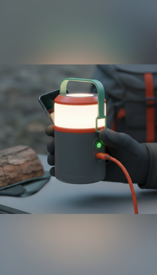 Multi-Function Camping Lantern – Modular Base